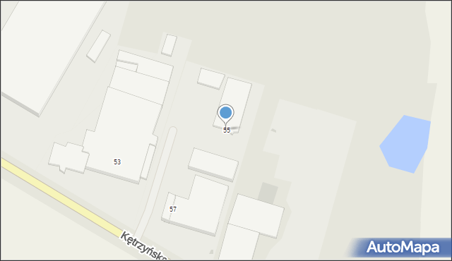 Bartoszyce, Kętrzyńska, 55, mapa Bartoszyce