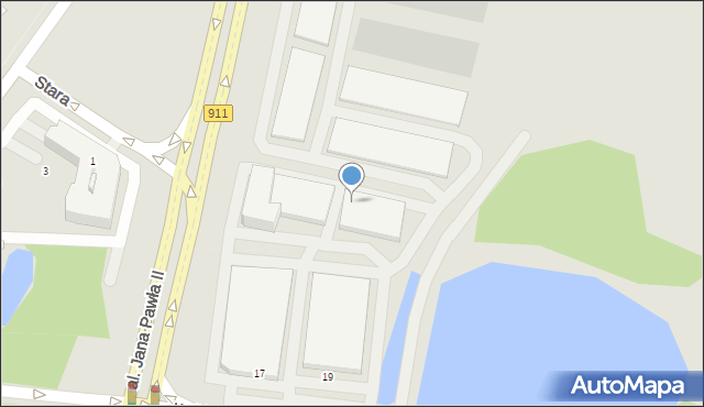 Bytom, Kędzierzyńska, 19a, mapa Bytomia