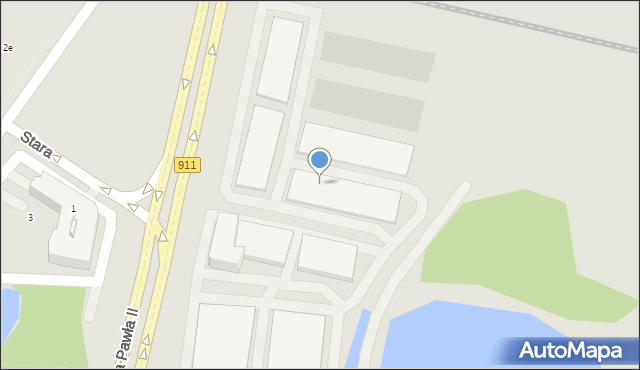 Bytom, Kędzierzyńska, 19b, mapa Bytomia