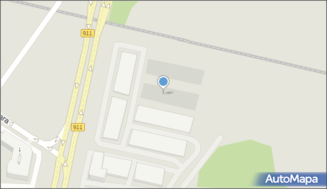 Bytom, Kędzierzyńska, 19d, mapa Bytomia