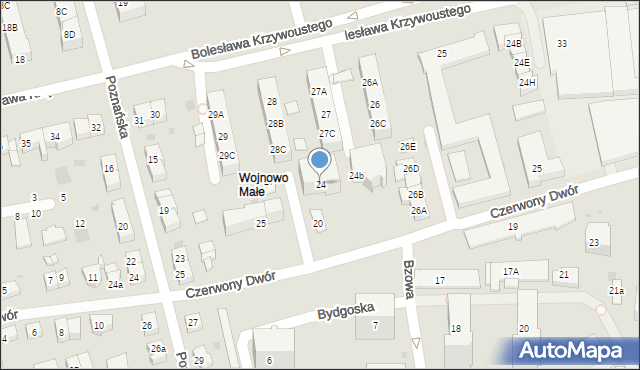 Gdańsk, Kętrzyńskiego Wojciecha, 24, mapa Gdańska