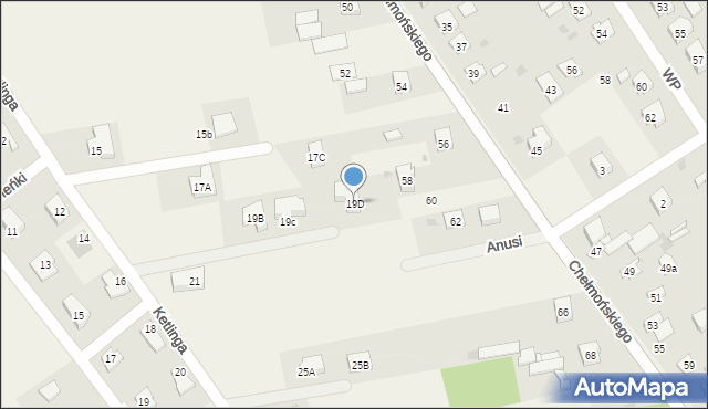 Jaktorów, Ketlinga, 19d, mapa Jaktorów