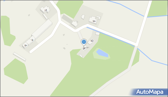 Kębłów, Kębłów, 9F, mapa Kębłów