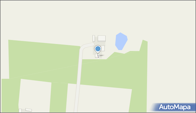 Kęcerzyn, Kęcerzyn, 1, mapa Kęcerzyn