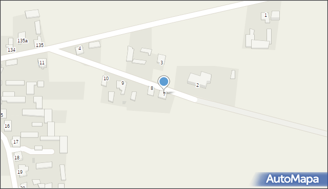 Kęczewo, Kęczewo, 7, mapa Kęczewo