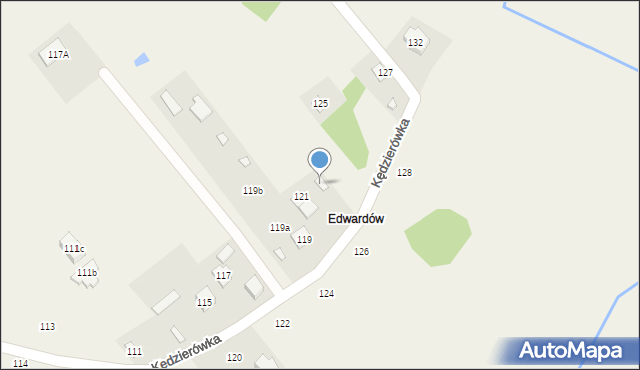 Kędzierówka, Kędzierówka, 123, mapa Kędzierówka