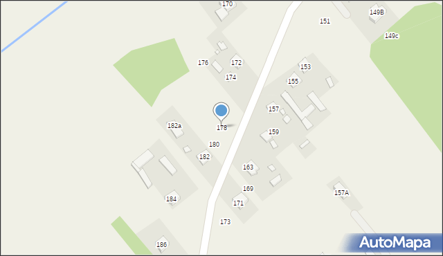 Kędzierówka, Kędzierówka, 178, mapa Kędzierówka