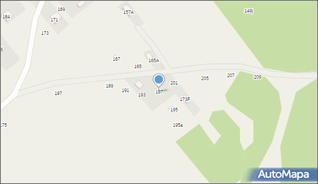 Kędzierówka, Kędzierówka, 197, mapa Kędzierówka