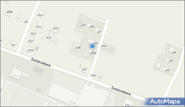 Kędzierz, Kędzierz, 183A, mapa Kędzierz