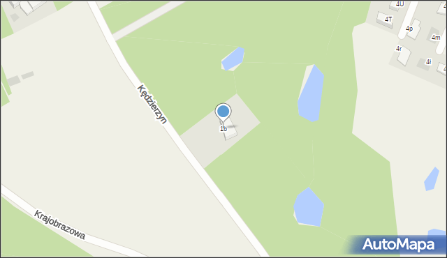 Kędzierzyn, Kędzierzyn, 1b, mapa Kędzierzyn