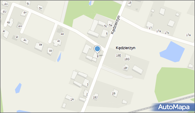Kędzierzyn, Kędzierzyn, 4, mapa Kędzierzyn
