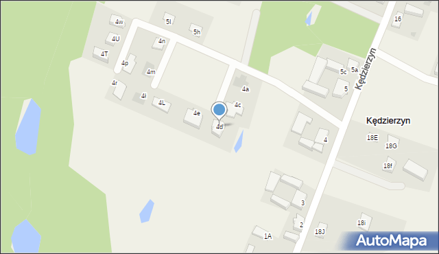 Kędzierzyn, Kędzierzyn, 4d, mapa Kędzierzyn