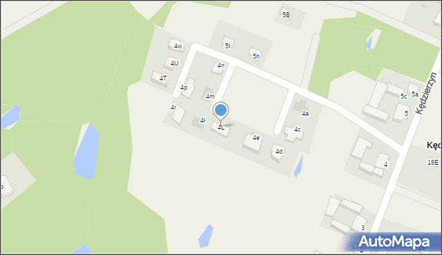 Kędzierzyn, Kędzierzyn, 4L, mapa Kędzierzyn