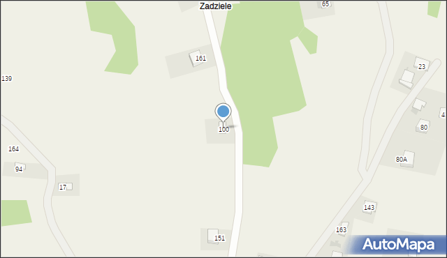 Kędzierzynka, Kędzierzynka, 100, mapa Kędzierzynka