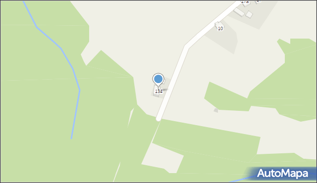 Kędzierzynka, Kędzierzynka, 134, mapa Kędzierzynka