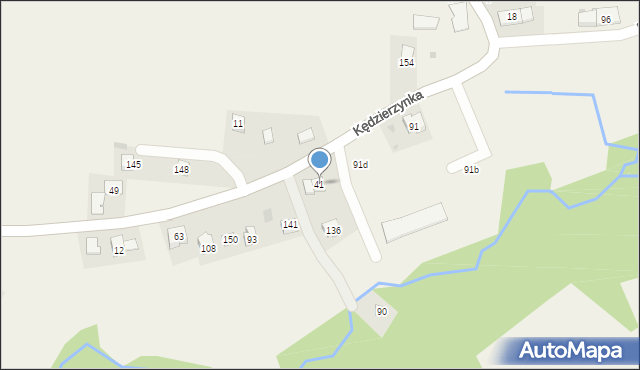 Kędzierzynka, Kędzierzynka, 41, mapa Kędzierzynka