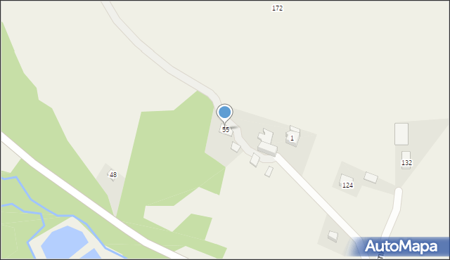 Kędzierzynka, Kędzierzynka, 55, mapa Kędzierzynka