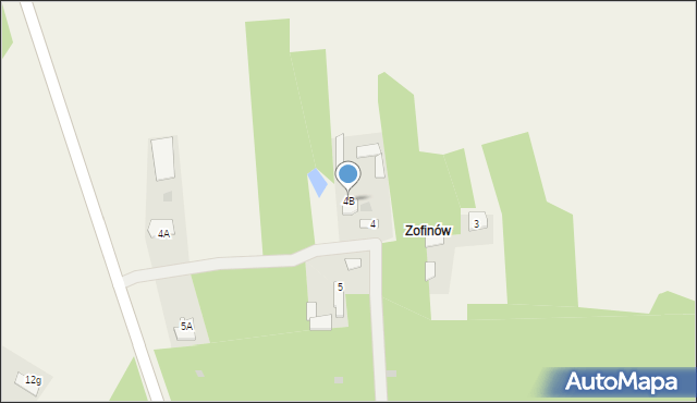 Kępa, Kępa, 4B, mapa Kępa