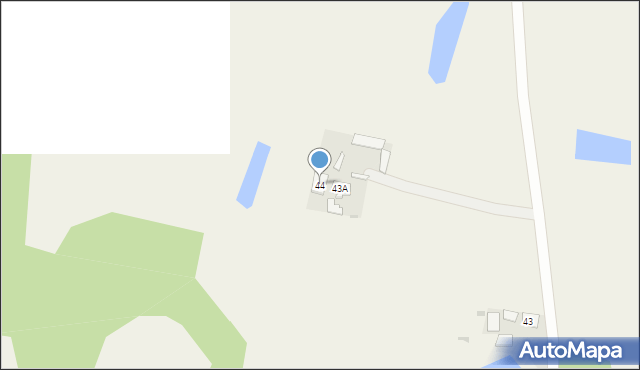 Kępa, Kępa, 44, mapa Kępa
