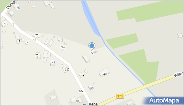 Kępa Bogumiłowicka, Kępa Bogumiłowicka, 72, mapa Kępa Bogumiłowicka