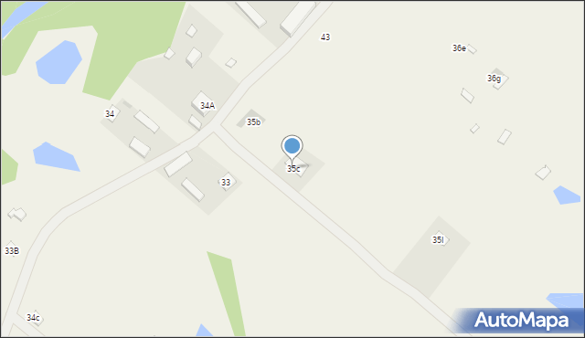 Kępa Niemojewska, Kępa Niemojewska, 35c, mapa Kępa Niemojewska