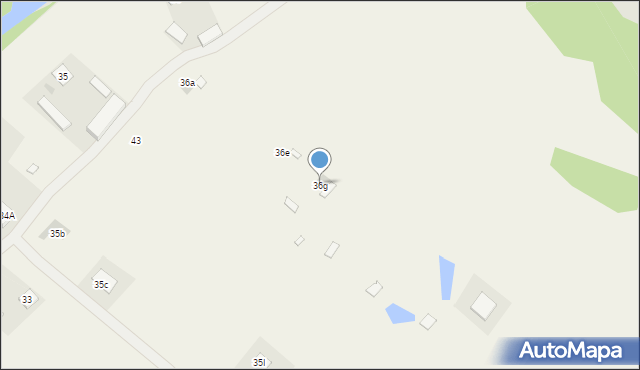 Kępa Niemojewska, Kępa Niemojewska, 36g, mapa Kępa Niemojewska