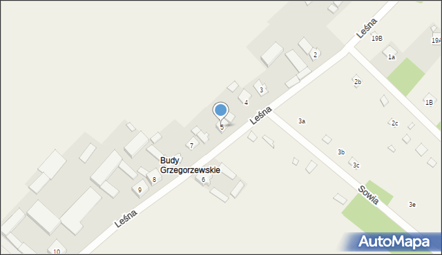 Kępa Niemojewska, Kępa Niemojewska, 5, mapa Kępa Niemojewska