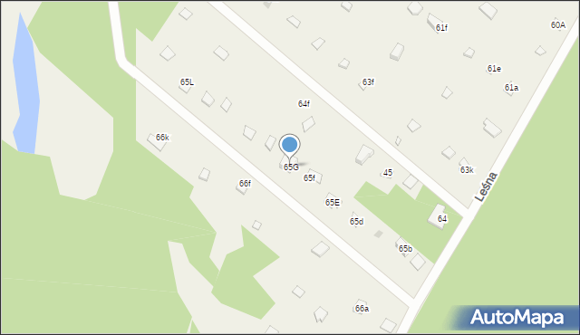 Kępa Niemojewska, Kępa Niemojewska, 65G, mapa Kępa Niemojewska