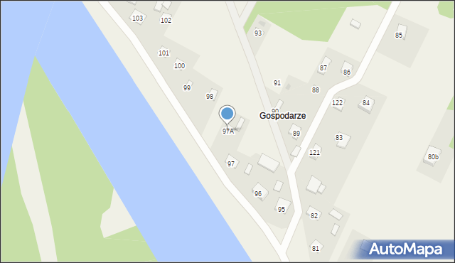 Kępa Polska, Kępa Polska, 97A, mapa Kępa Polska