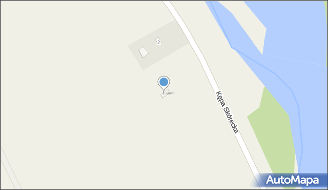 Kępa Skórecka, Kępa Skórecka, 3a, mapa Kępa Skórecka