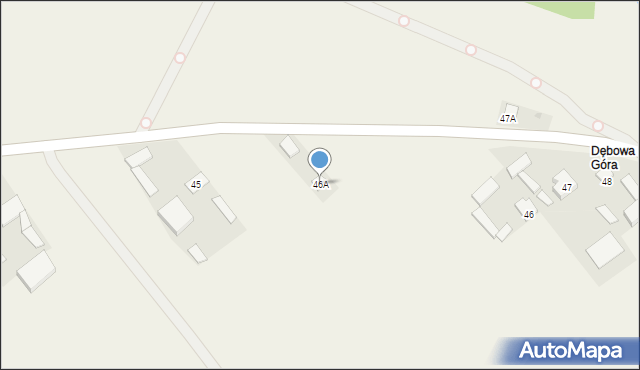 Kępa Skórecka, Kępa Skórecka, 46A, mapa Kępa Skórecka