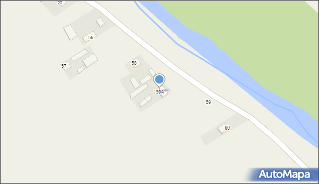 Kępa Skórecka, Kępa Skórecka, 59A, mapa Kępa Skórecka
