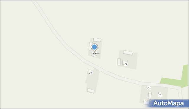 Kępa Wólczyńska, Kępa Wólczyńska, 26, mapa Kępa Wólczyńska