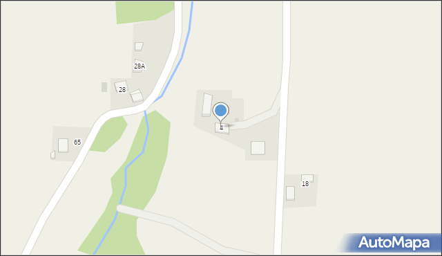 Kępanów, Kępanów, 4, mapa Kępanów