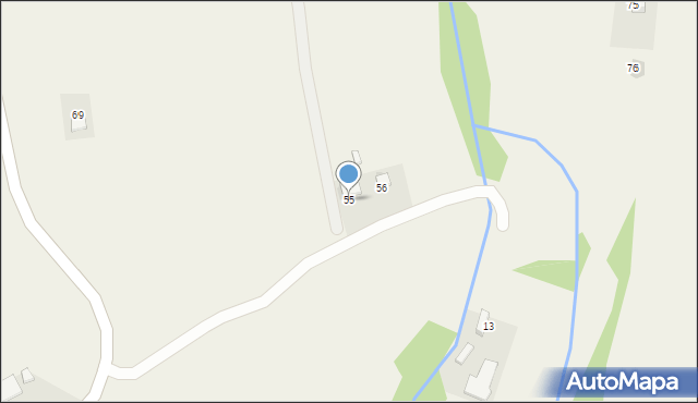 Kępanów, Kępanów, 55, mapa Kępanów