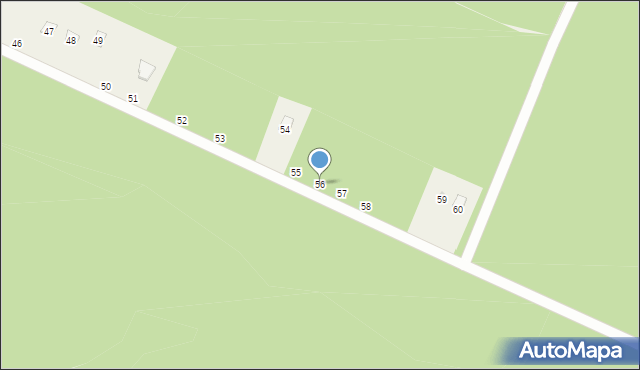 Kępiaste, Kępiaste, 56, mapa Kępiaste