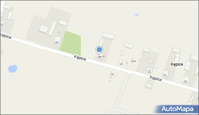 Kępice, Kępice, 25, mapa Kępice