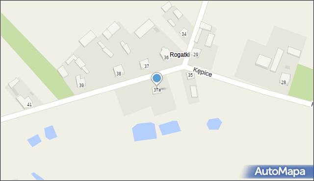 Kępice, Kępice, 37a, mapa Kępice