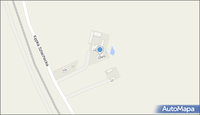 Kępka Szlachecka, Kępka Szlachecka, 12A, mapa Kępka Szlachecka