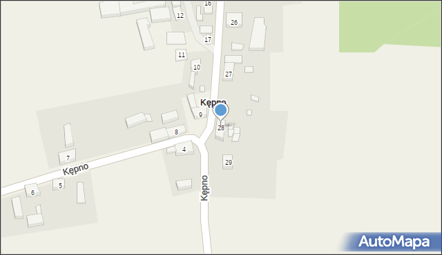 Kępno, Kępno, 28, mapa Kępno