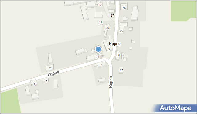Kępno, Kępno, 8, mapa Kępno