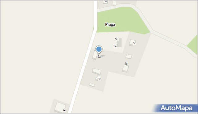 Kęsza, Kęsza, 5a, mapa Kęsza