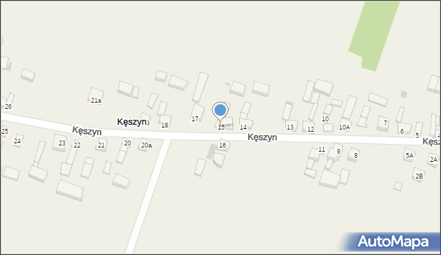 Kęszyn, Kęszyn, 15, mapa Kęszyn