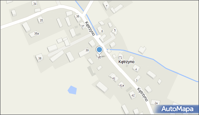 Kętrzyno, Kętrzyno, 40, mapa Kętrzyno