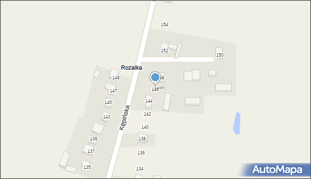 Myjomice, Kępińska, 146, mapa Myjomice