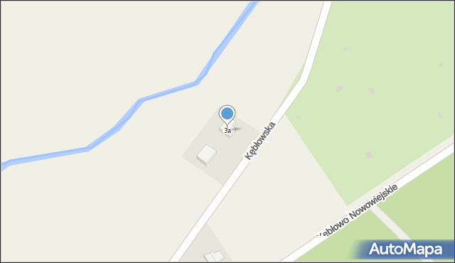 Nowa Wieś Lęborska, Kębłowska, 3a, mapa Nowa Wieś Lęborska