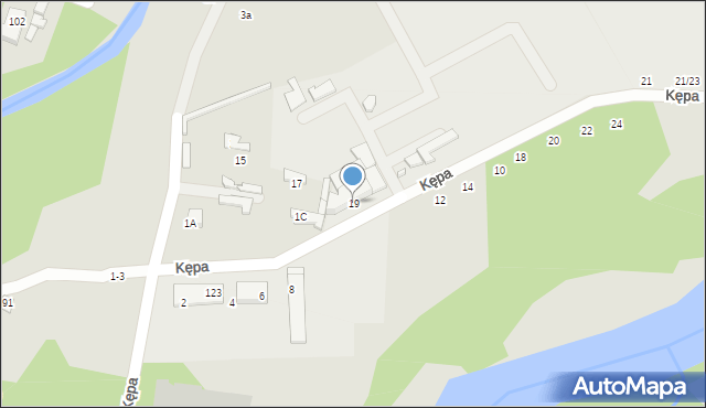 Tomaszów Mazowiecki, Kępa, 19, mapa Tomaszów Mazowiecki