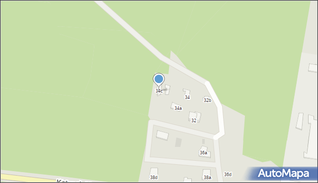 Wielbark, Kętrzyńskiego Wojciecha, 34c, mapa Wielbark