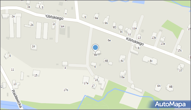 Andrychów, Kilińskiego Jana, płk., 6d, mapa Andrychów