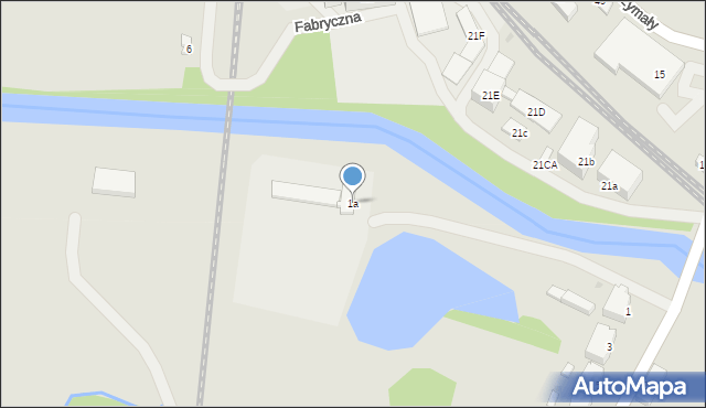 Białogard, Kisielice Duże, 1a, mapa Białogard